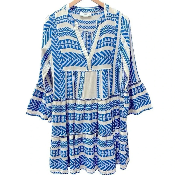 Devotion twins embroidered Ella tunic Anthropologie dress - Picture 3 of 12